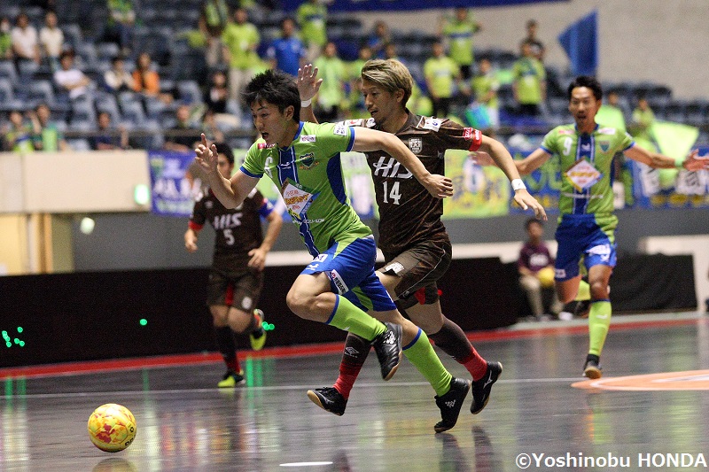 Fリーグ2016－17第1節代々木セントラル…優勝候補・大阪、大分、府中が接戦をモノに