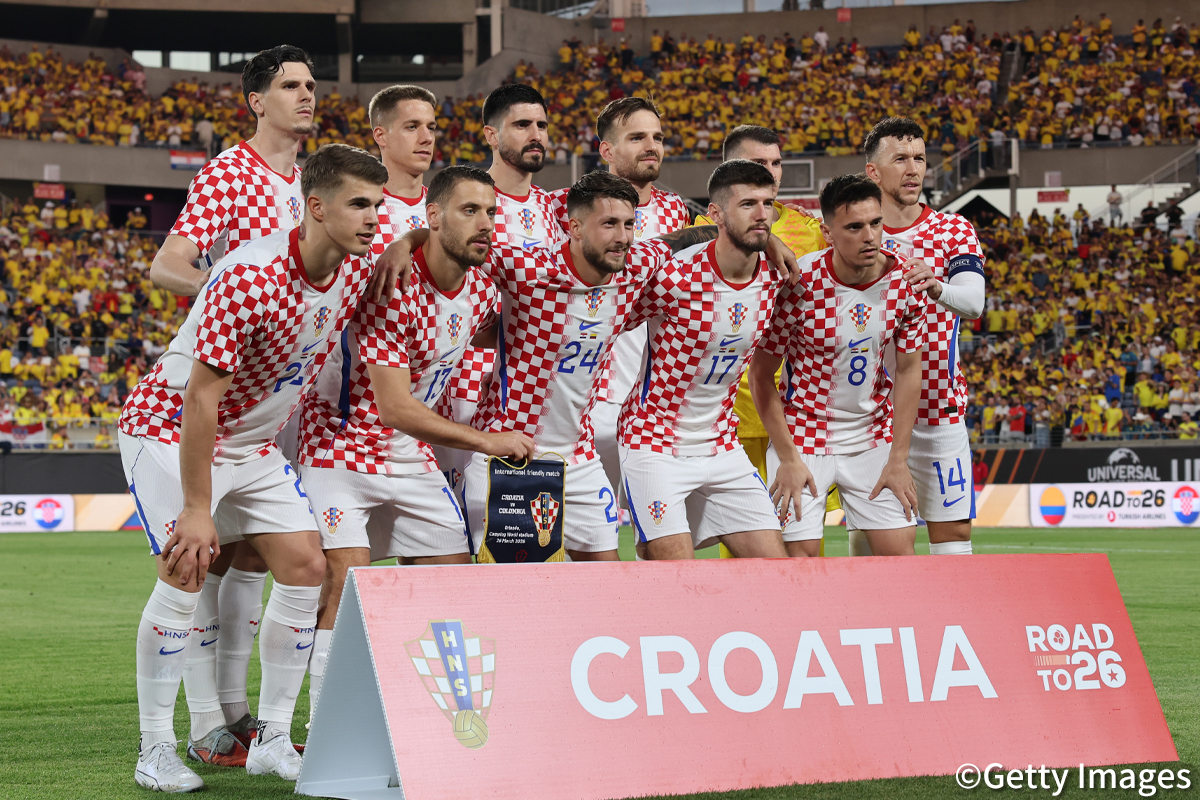 クロアチア代表集合写真