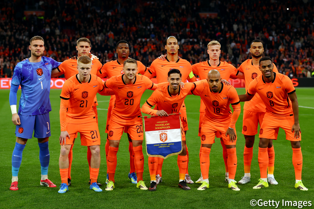 オランダ代表集合写真
