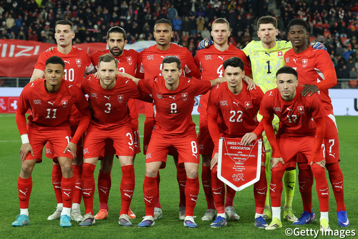 スイス代表集合写真