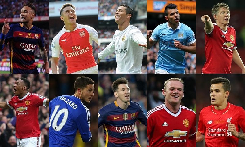 15－16シーズンのユニフォーム売り上げランキング…英紙がトップ10を発表