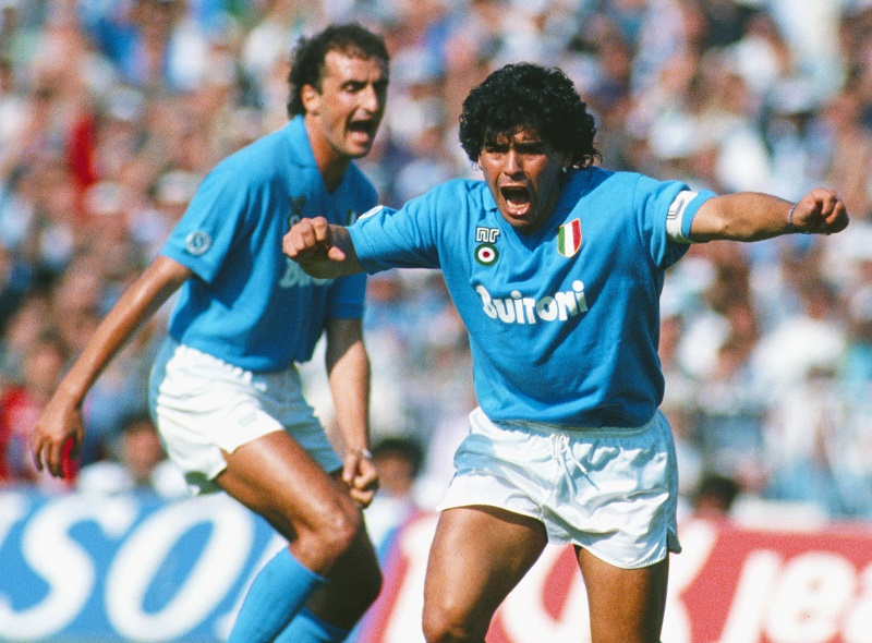 ディエゴ マラドーナ30の伝説 レジェンドになった明の歴史 サッカーキング