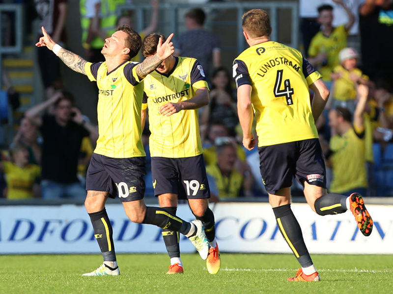 オックスフォード・ユナイテッドが先制点を挙げた　[写真]＝Leicester City FC via Getty Images