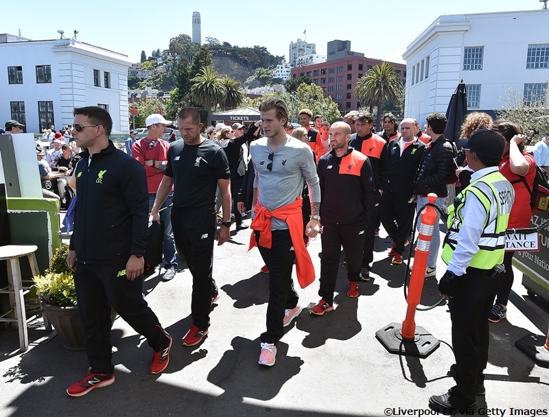 Liverpool FC Media Accesss during US Pre-Season Tour