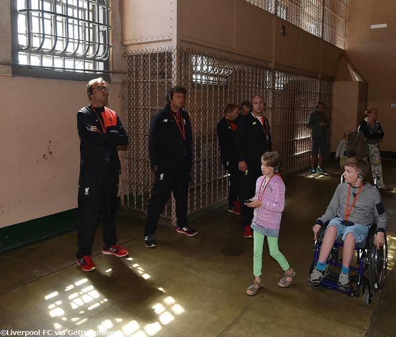 Liverpool FC Media Accesss during US Pre-Season Tour