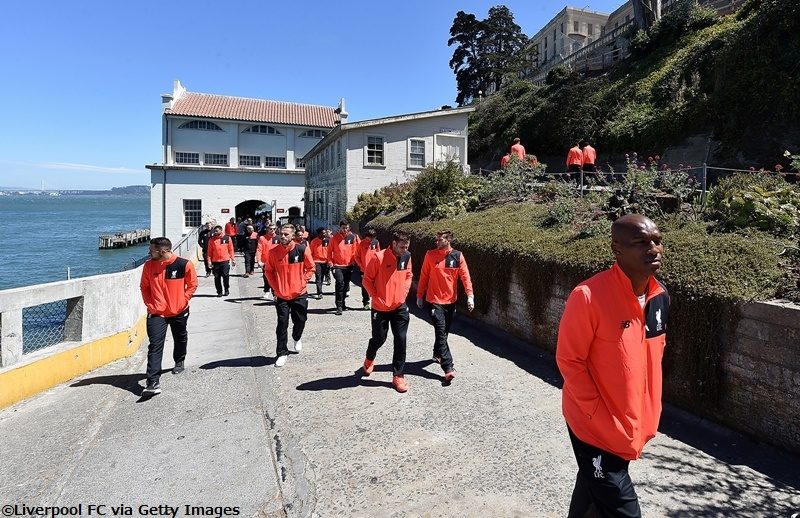 Liverpool FC Media Accesss during US Pre-Season Tour