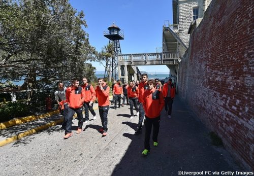 Liverpool FC Media Accesss during US Pre-Season Tour