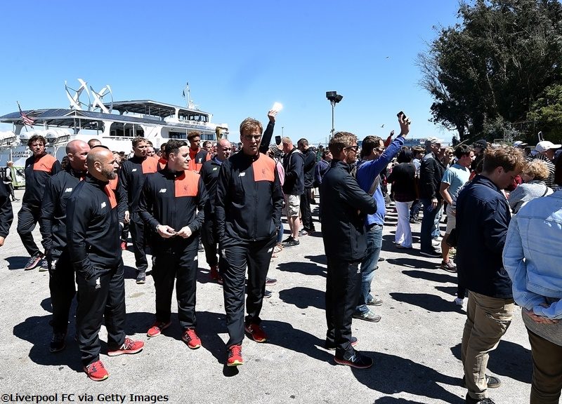 Liverpool FC Media Accesss during US Pre-Season Tour