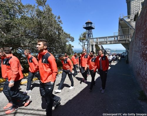Liverpool FC Media Accesss during US Pre-Season Tour