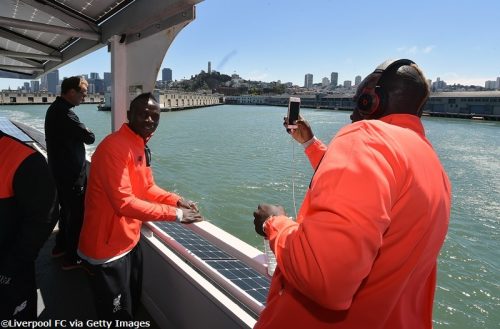 Liverpool FC Media Accesss during US Pre-Season Tour