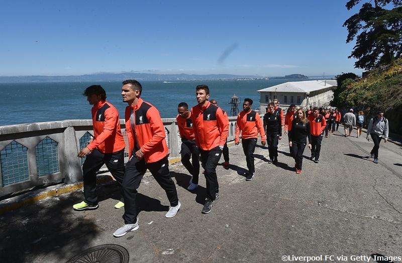 Liverpool FC Media Accesss during US Pre-Season Tour