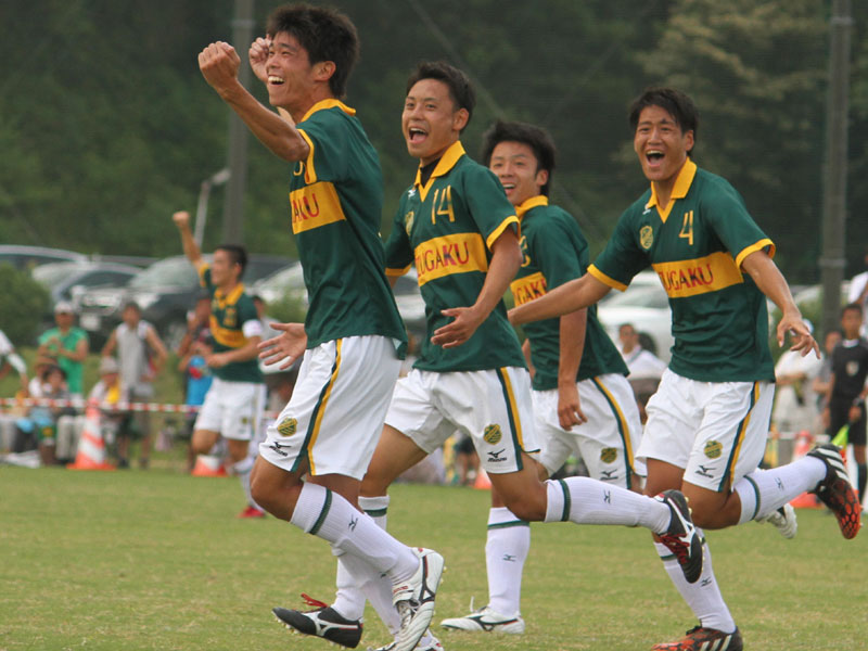 インハイ初優勝を狙う静岡学園、大阪学院を破って4年ぶりのベスト8進出