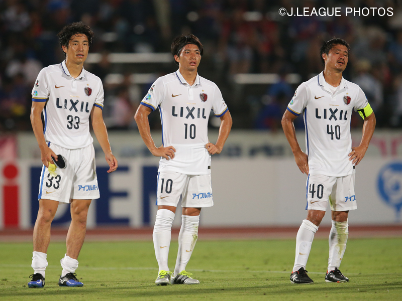 年間2位鹿島、今季2回目の3失点…17位甲府と敵地で痛恨ドロー