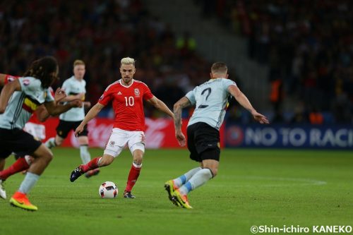 写真ギャラリー 初出場ウェールズが4強進出 ベルギーに逆転勝利 枚 サッカーキング