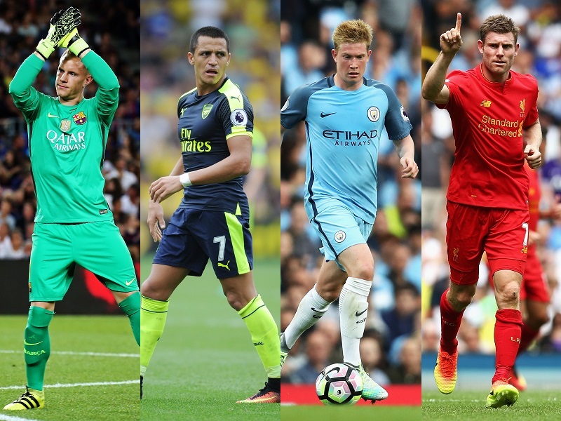 英紙もバルサGKのパス本数に驚き？　プレミアのフィールド選手とも比較