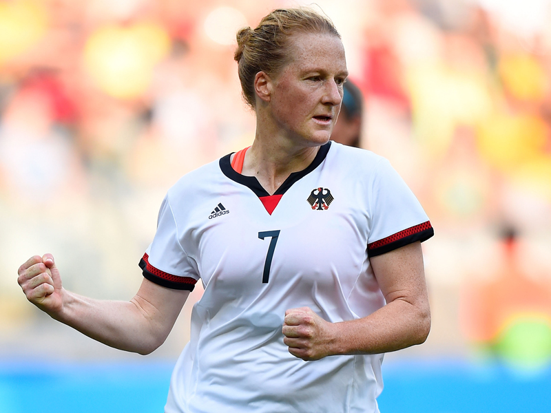 先制ゴールを決めたドイツのベーリンガー　[写真]＝Getty Images