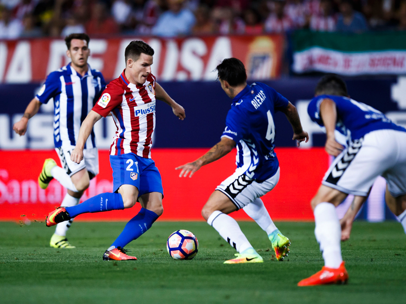 アトレティコ新加入のガメイロ（左から2番目）　[写真]＝Getty Images