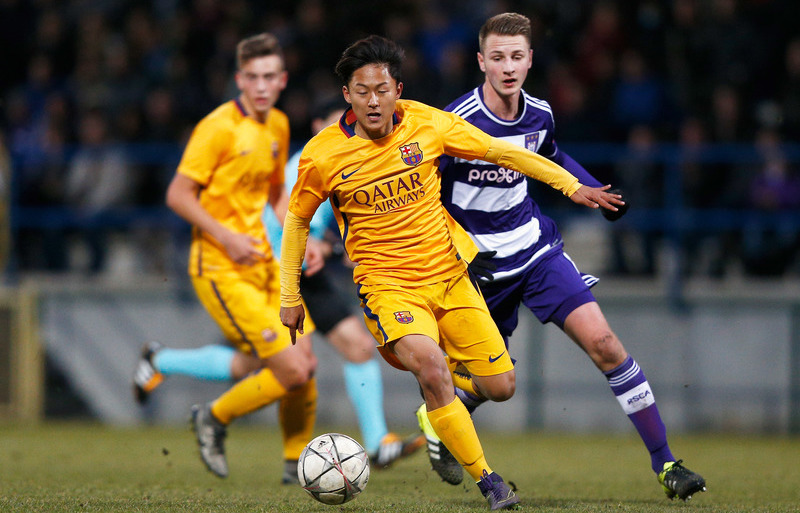 Anderlecht v Barcelona - UEFA Youth League