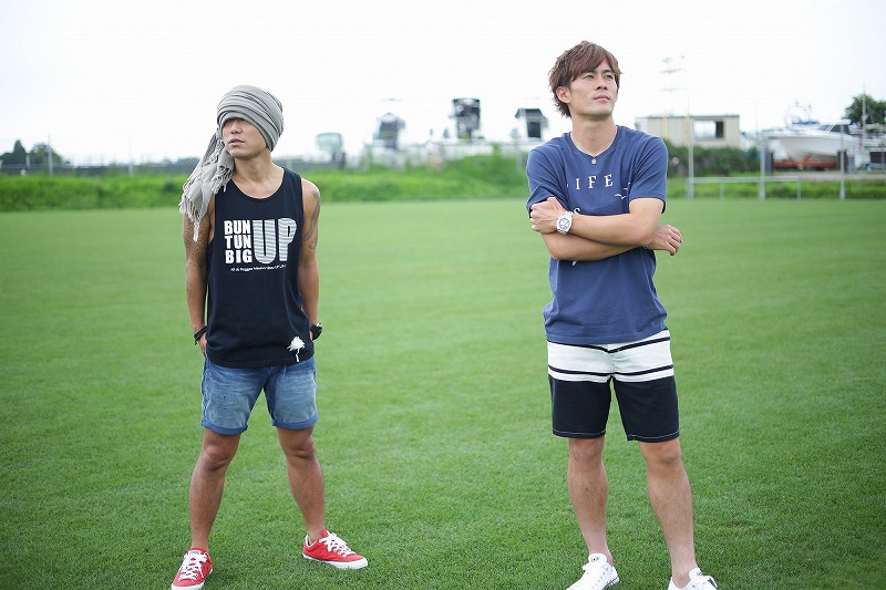 Han Kun 湘南乃風 菊池大介 湘南ベルマーレ Feel The Wind 湘南の夏を楽しめ サッカーキング