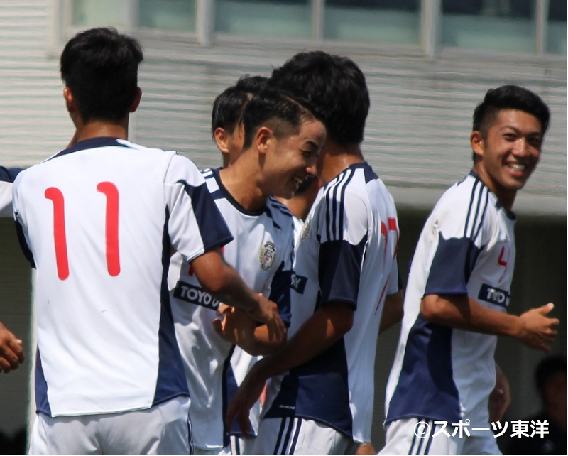 京都加入内定FW仙頭啓矢がFK弾　東洋大、後期リーグ初戦を白星で飾る
