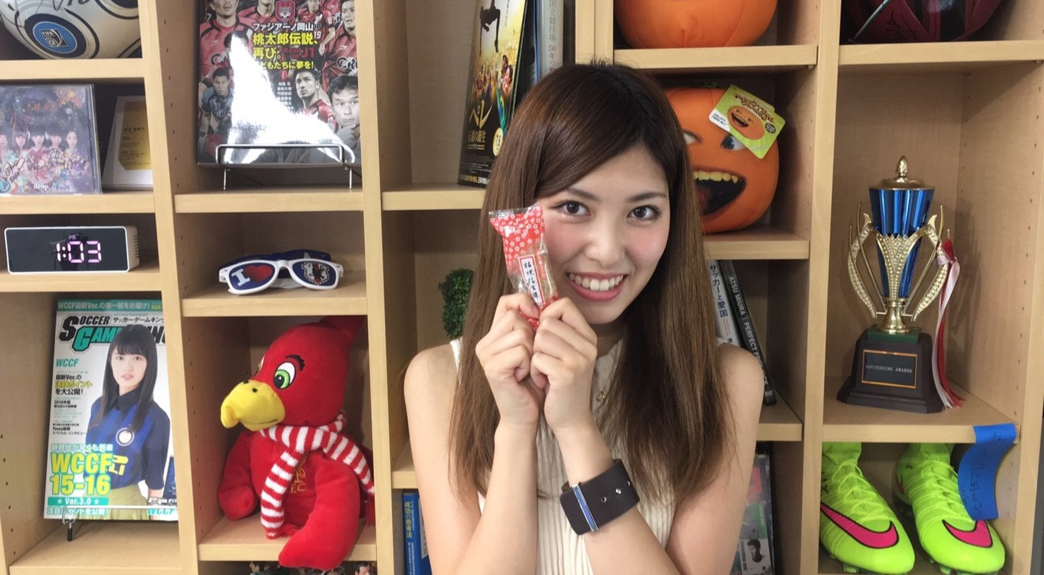 橘ゆりかと週末のサッカー情報をお届け！