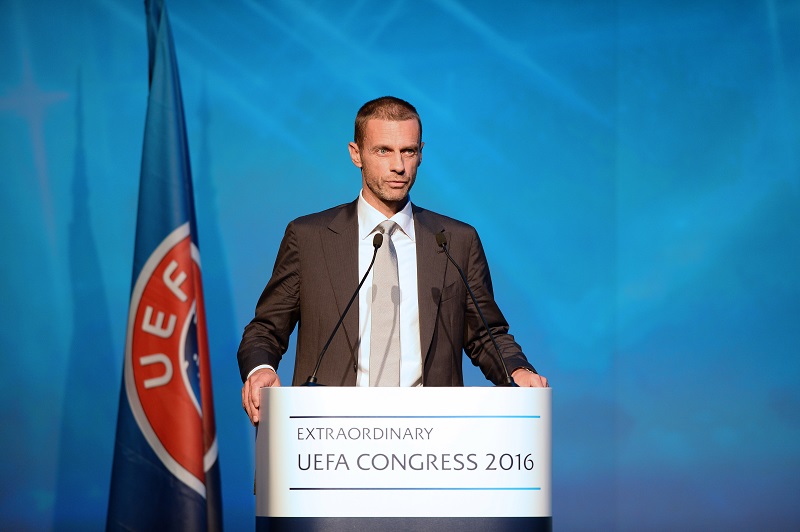 UEFA新会長にスロヴェニア出身チェフェリン氏が当選　プラティニ氏の後任に