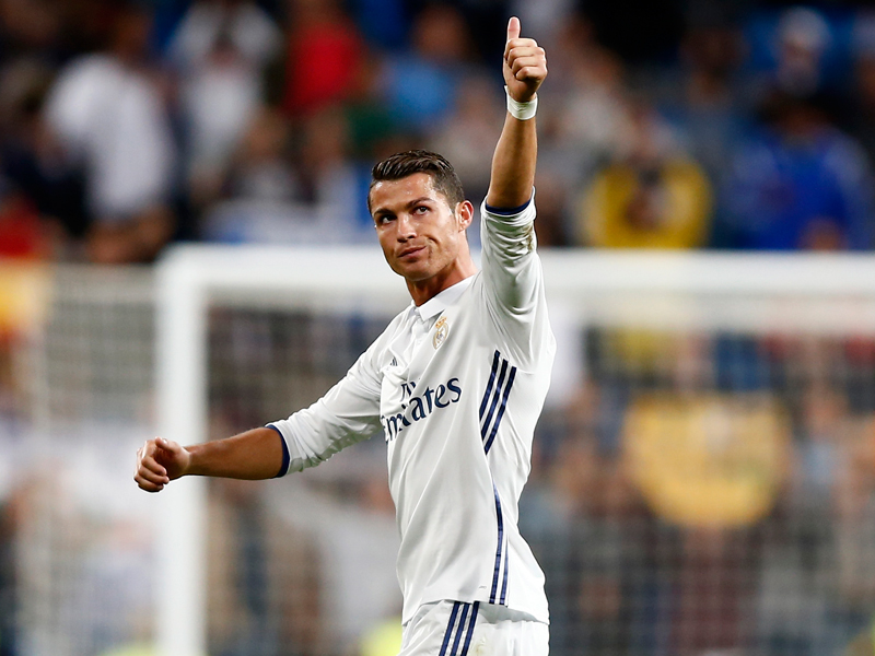 350試合出場を達成したC・ロナウド　[写真]＝Real Madrid via Getty Images