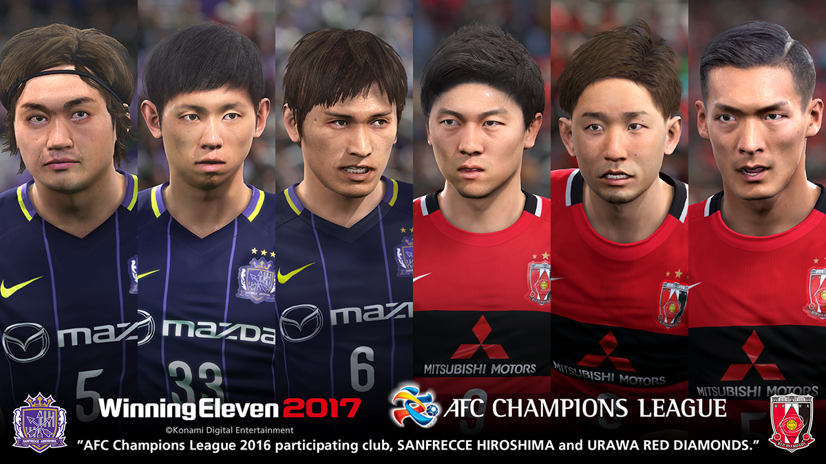 シリーズ最新作 ウイイレ2017 に日本代表とaclを収録 9月15日発売 サッカーキング