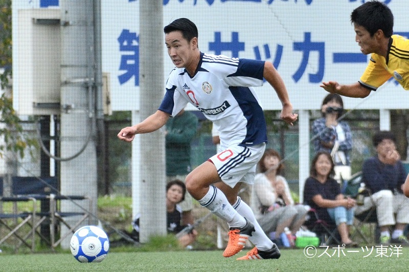 東洋大、仙頭啓矢がPK決めるも敗戦　昇格圏と勝ち点5差に