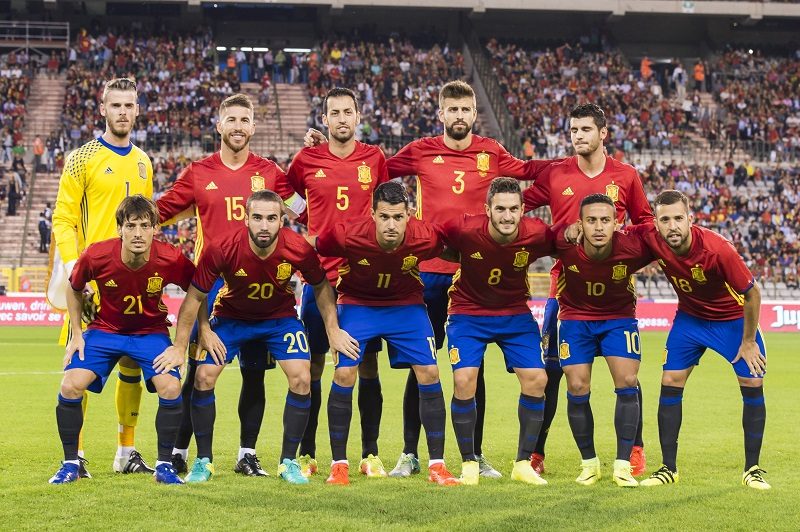サッカースペイン代表の試合一覧