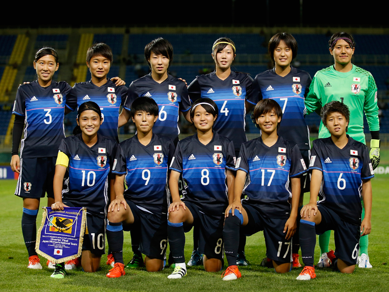 日本の先発メンバー　[写真]＝FIFA via Getty Images