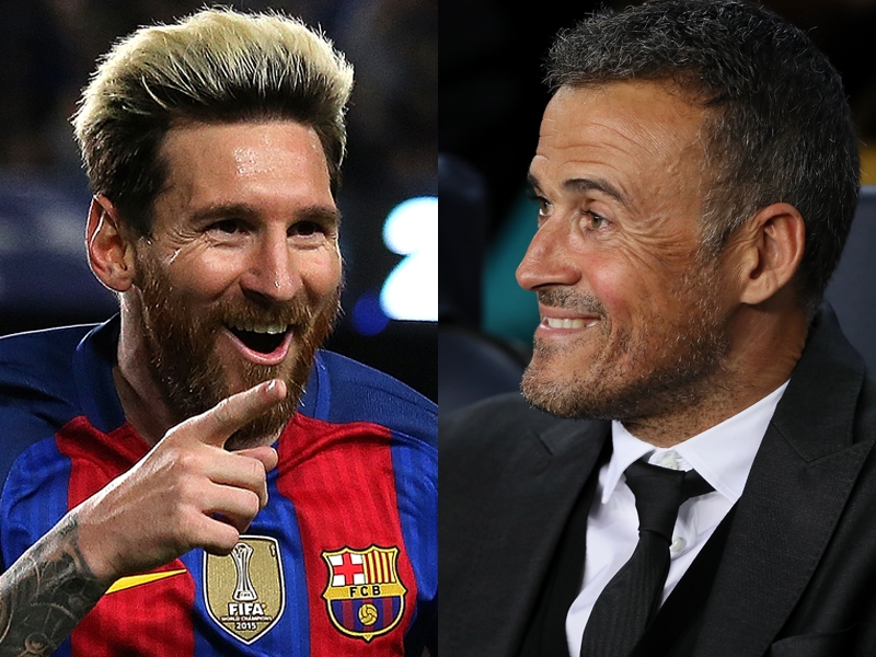 メッシ、ルイス・エンリケ
