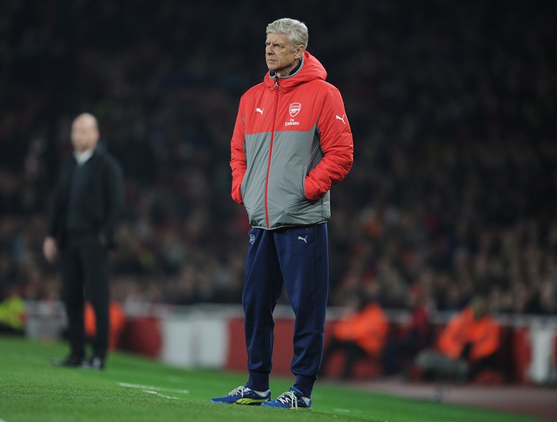 アーセナル戦で指揮を執ったアーセナルのヴェンゲル監督 [写真]＝Getty Images