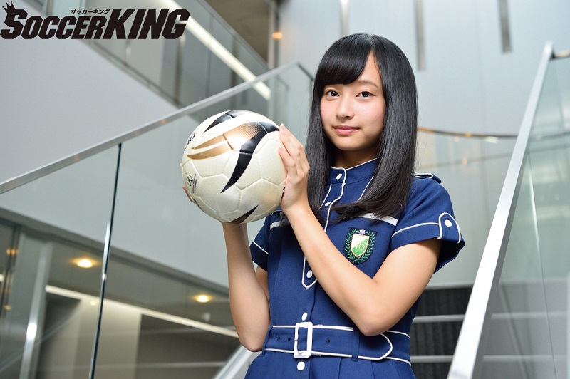 インタビュー サッカー女子 の新星発見 影山優佳 けやき坂46 サッカーを盛り上げる役目を サッカーキング