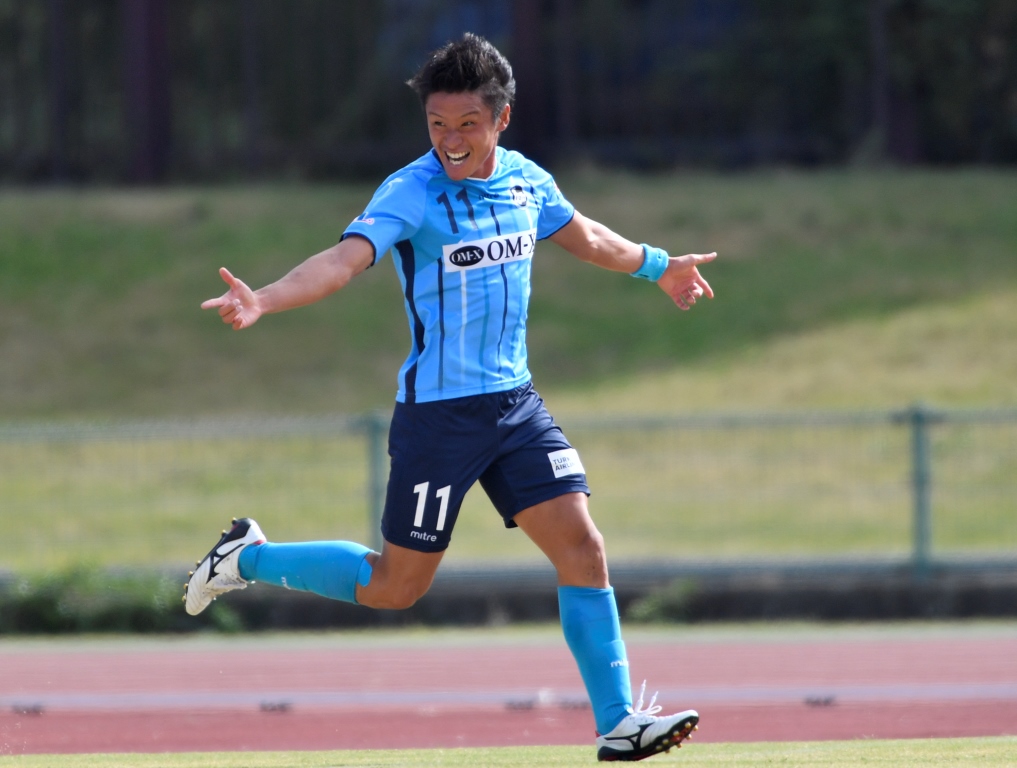 FC大阪の川西誠がJFL得点王を獲得「皆さまのおかげで得点王になれました」
