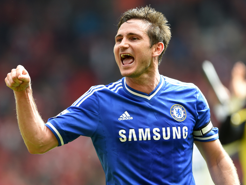 2014年夏までチェルシーでプレーしたランパード　[写真]＝Chelsea FC via Getty Images