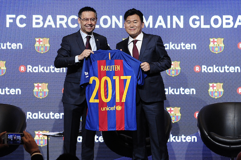 バルサは桁違い…ユニフォームの広告収入だけでなんと年間185億円！