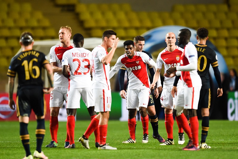 トッテナムに勝利したモナコ [写真]=Getty Images