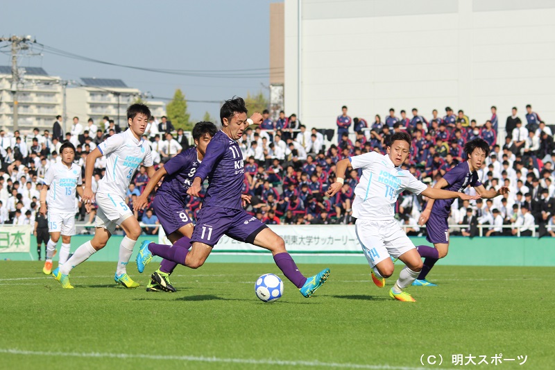 王者・明治大、2位筑波大とドロー…4戦未勝利もインカレに向け手応え