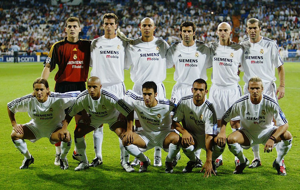 The Real Madrid team group