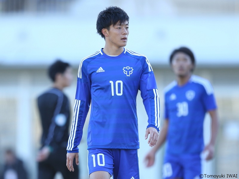 【コラム】チームとともに成長目指す…群馬加入内定の日体大MF高井和馬「僕が強くする」