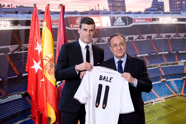 Gareth Bale Officially Unveiled At Real Madrid