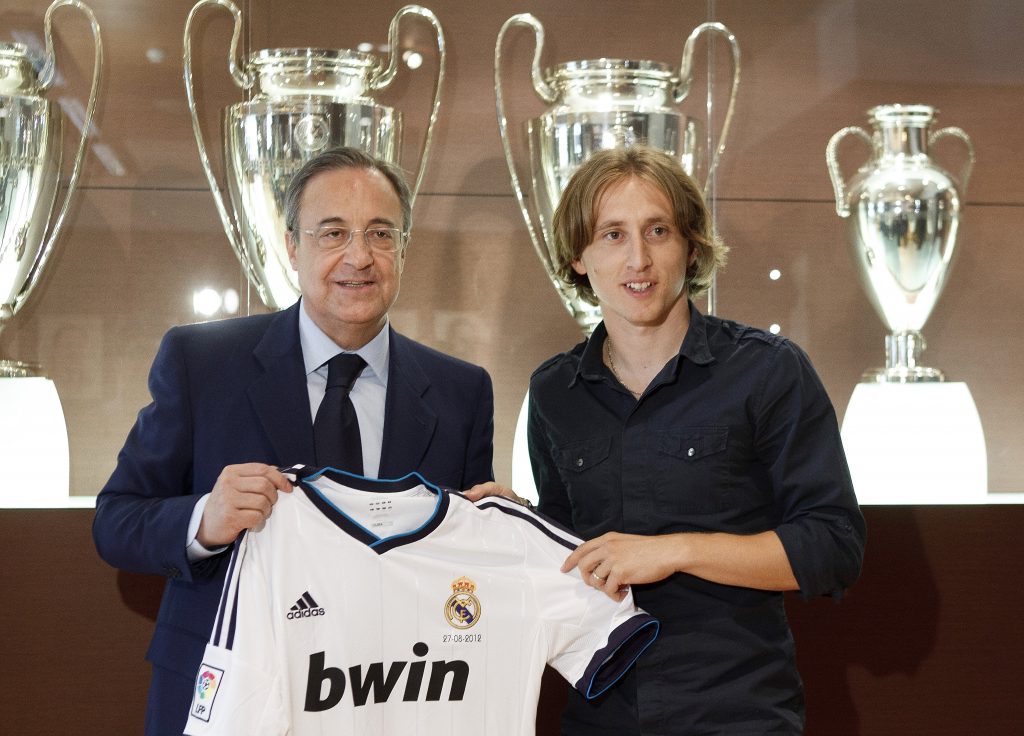 Luka Modric Signs For Real Madrid