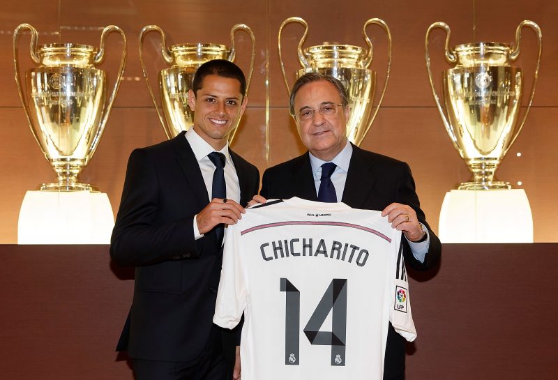 Javier 'Chicharito' Hernandez Officially Unveiled At Real Madrid