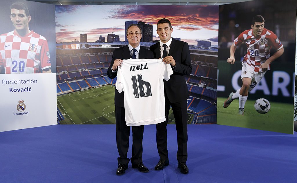 Real Madrid Unveil New Signing Mateo Kovacic