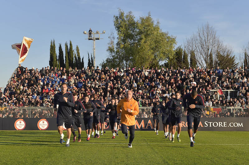 AS Roma Training Session