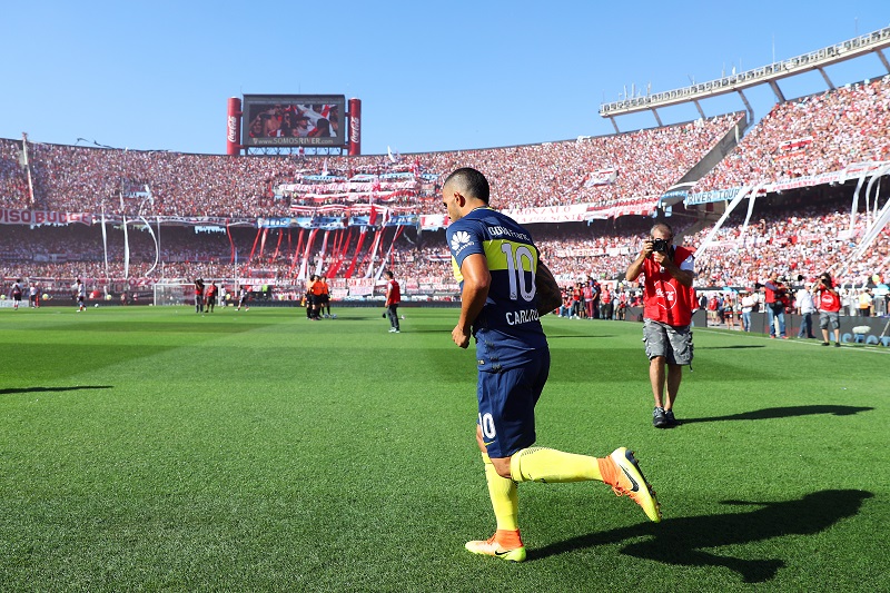 スーペルクラシコに臨んだFWテベス [写真]=Getty Images