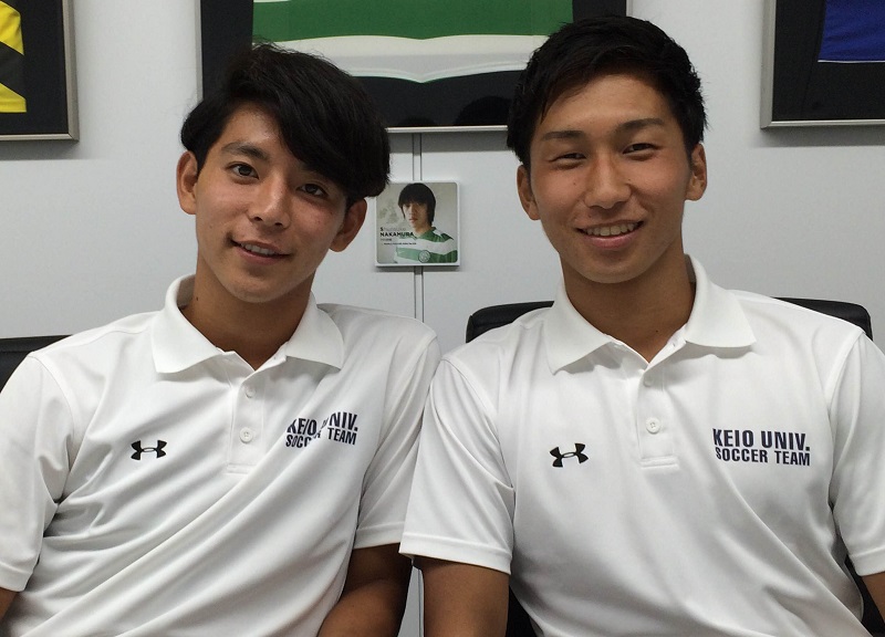 慶應大MF渡辺夏彦×MF松木駿之介…國學院久我山と青森山田で過ごした真逆の高校時代に見えた共通点