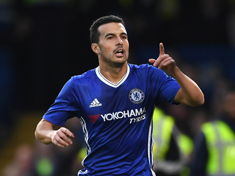 2ゴールを決めたペドロ　[写真]＝Getty Images