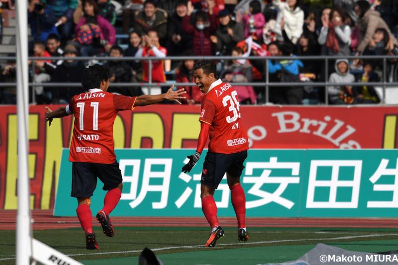 【写真ギャラリー】2017.2.26 明治安田生命J2リーグ第1節 名古屋 2－0 岡山（22枚）